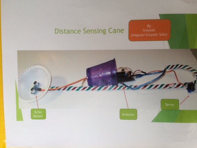 Distance Sensing Blind Cane